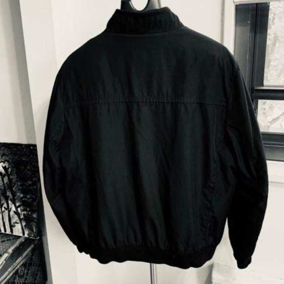 Andrew Marc Bomber Jacket Black/Black - Picture 2 of 12